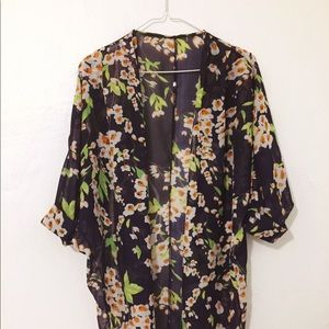 Floral kimono